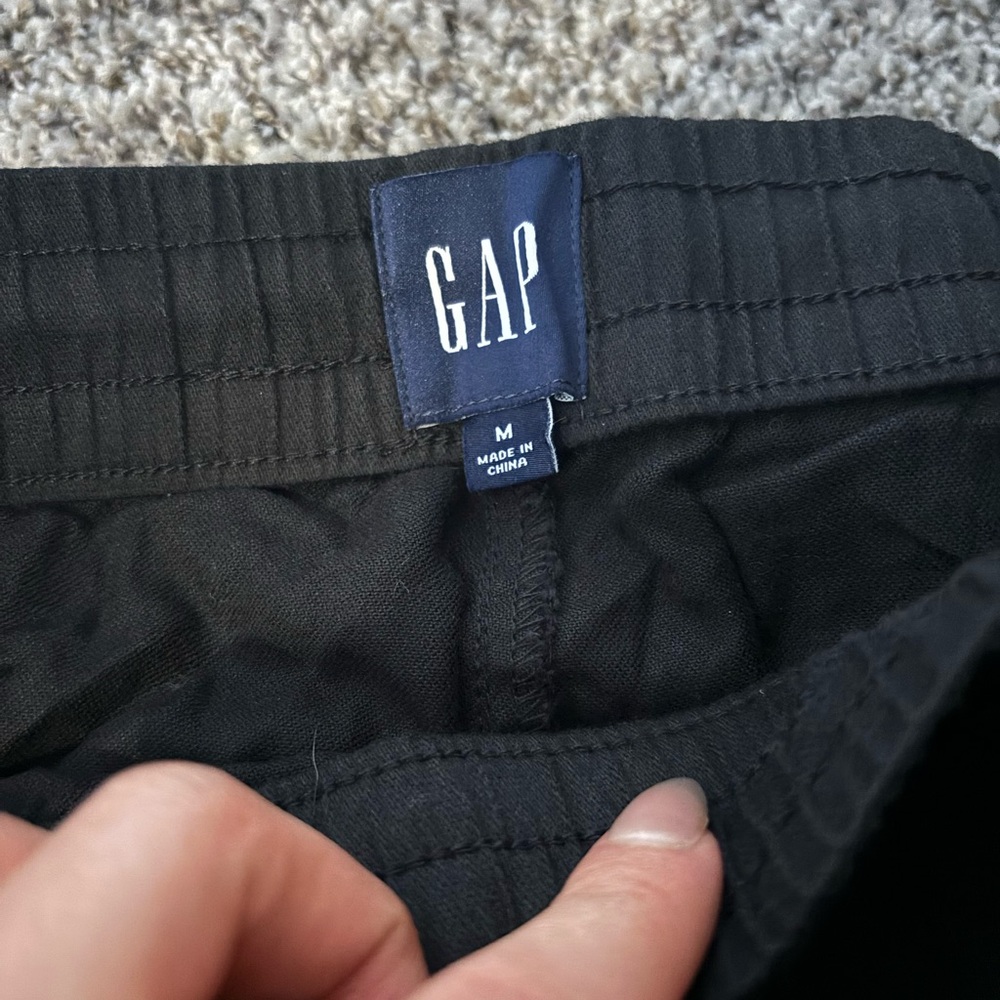 Horseshoe drawstring pants
